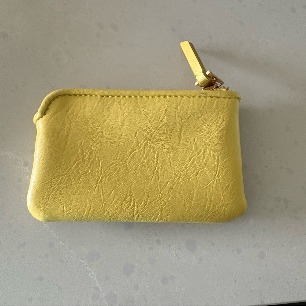 Target Universal Thread Yellow Checkered Wallet C… - image 2